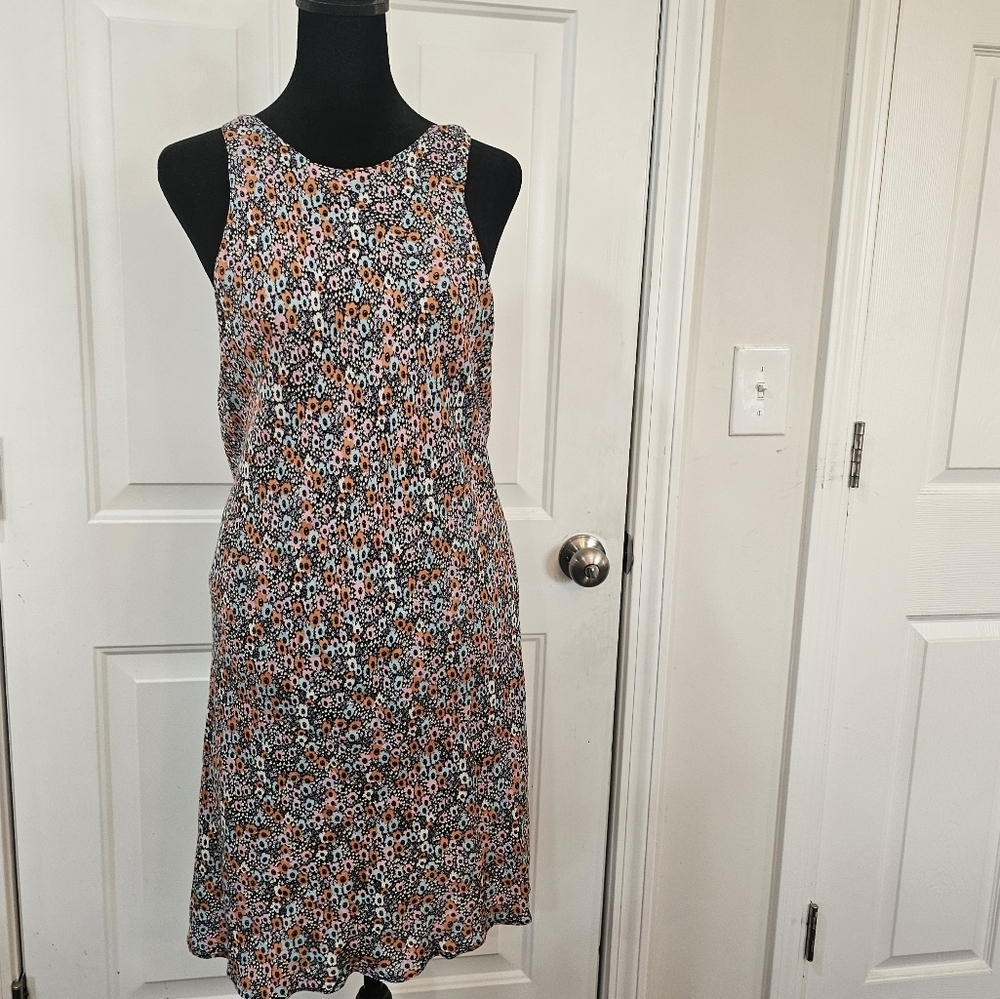 ZARA Trafaluc Collection Size L Ditsy Sleeveless Dress